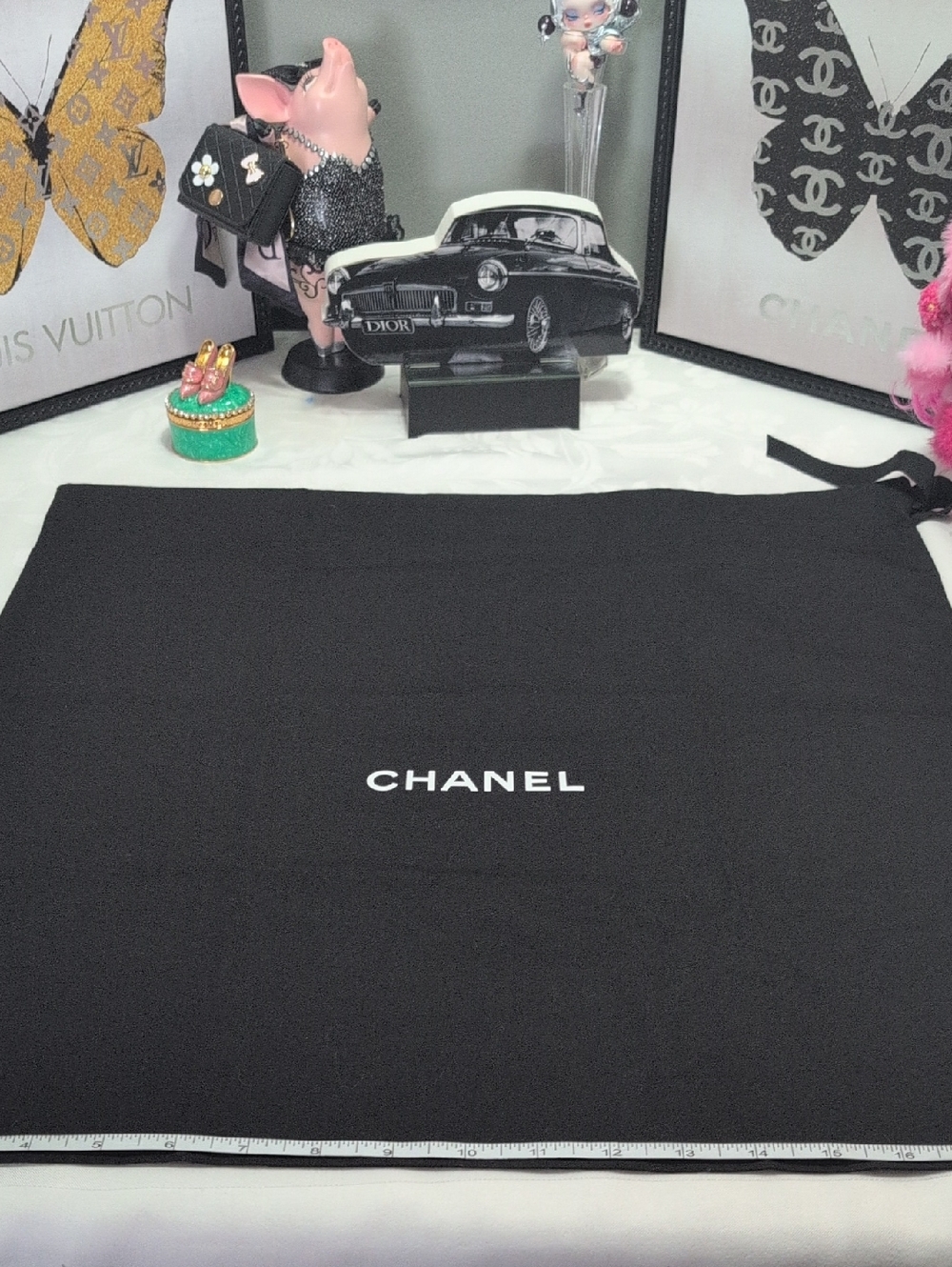 Chanel Black Dust Bag -NEW